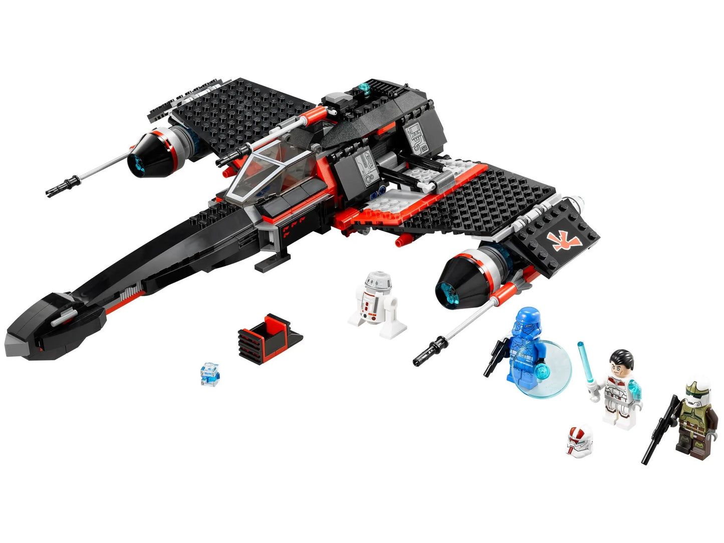 LEGO Star Wars 75018 JEK-14's Stealth Starfighter - LEGO